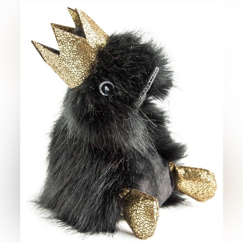 Coin Coin Charly Prince Black Duck Plush Stuffed Animal